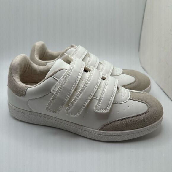 CUSHIONAIRE Women's Sneaker +Comfort Foam 6.5 WHITE/GRAY - Picture 1 of 7